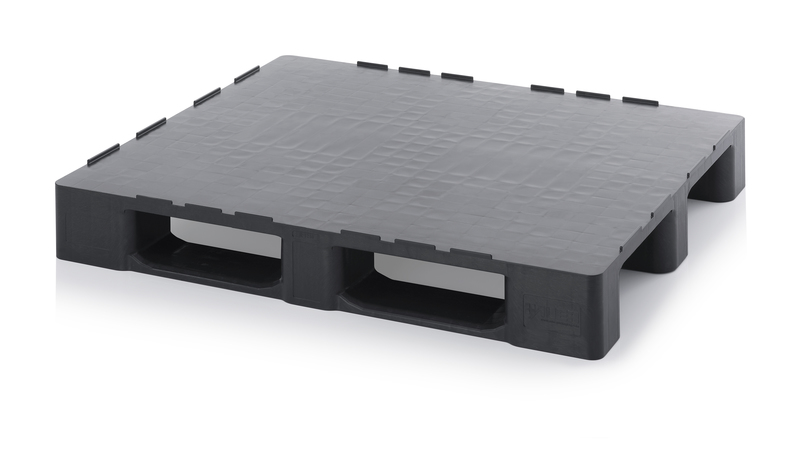 Palette plastique professionnelle 100x120 fabriquée au Luxembourg
